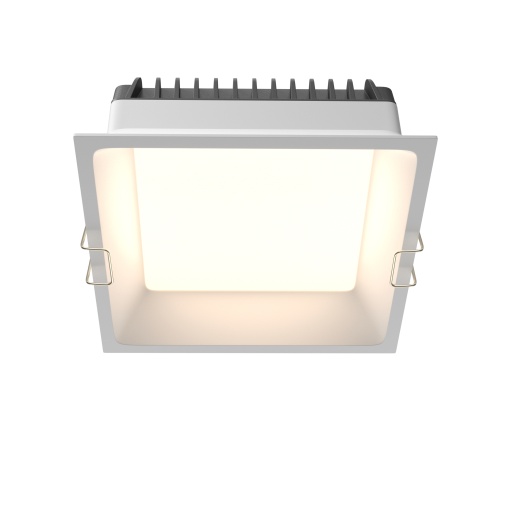 Spot LED Okno DL056-18W3-4-6K-W, incastrat, 18W, 1420lm, lumina calda+neutra+rece, IP44, alb, Maytoni