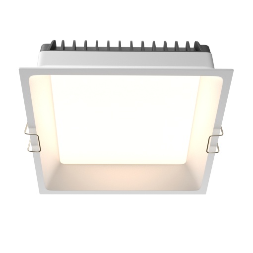 Spot LED Okno DL056-24W3-4-6K-W, incastrat, 24W, 1700lm, lumina calda+neutra+rece, IP44, alb, Maytoni