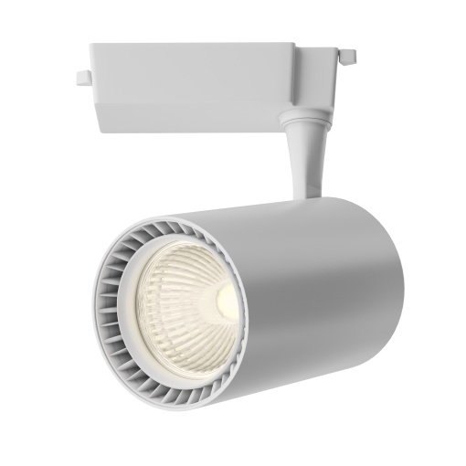 Spot LED pe sina Maytoni Vuoro, 26W, lumina calda(3000K), alb, 1 circuit