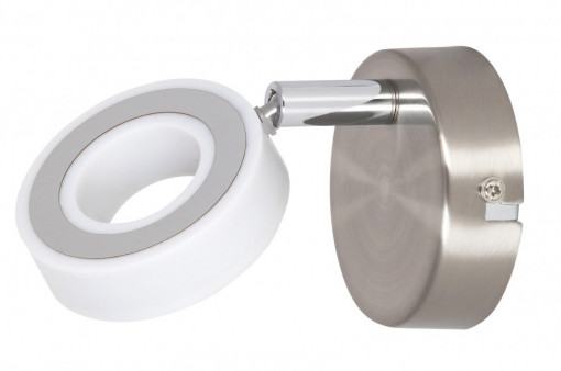 Spot LED Zora 5939-RAB, 4.5W, 400lm, lumina neutra, IP20, crom, Rabalux