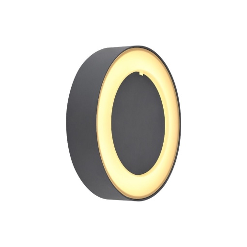 Aplica LED Iris, 12W, lumina neutra(4000 K), antracit, Klausen