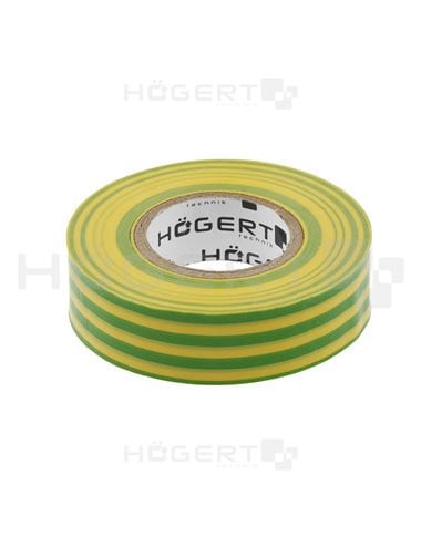 Banda izolatoare galben-verde 20m, Hogert Technik [1]- savelectro.ro