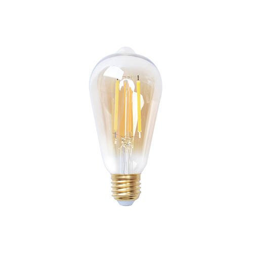 Bec LED smart Sonoff, 7W(70W), E27, temperatura de culoare ajustabila(1800-5000K), auriu