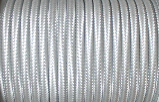 Cablu Textil Argintiu 2x0,75