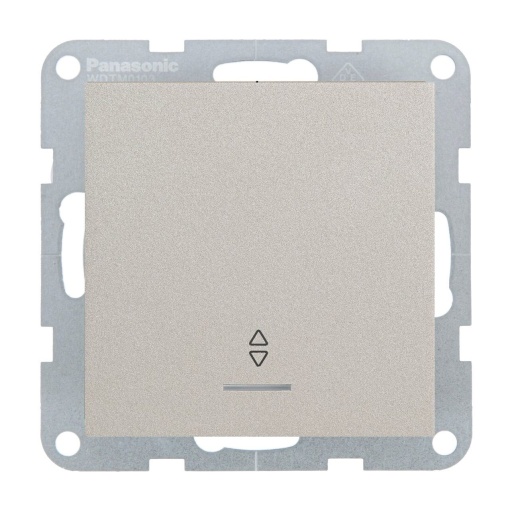 Intrerupator cap scara cu led 10A, IP20, Bronz, Panasonic Karre Plus 55