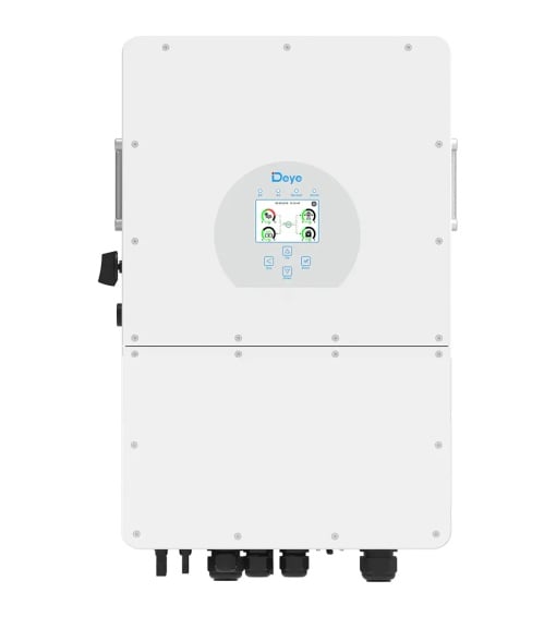 Invertor hibrid trifazat Deye 10kW SUN-10K-SG01HP3-EU-AM2, 2 MPPT, compatibil baterii High Voltage