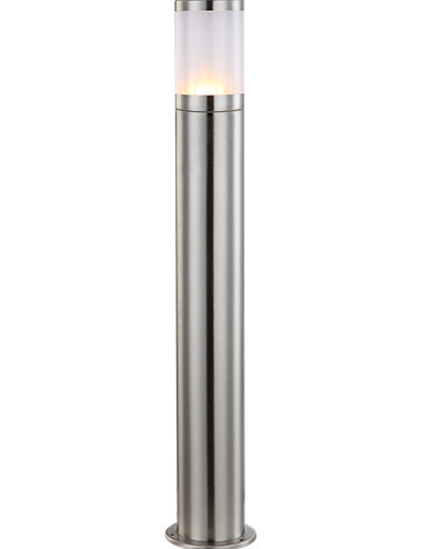 Lampa de exterior otel inoxidabil sticla, 1 bec, dulie E27, Globo 32016