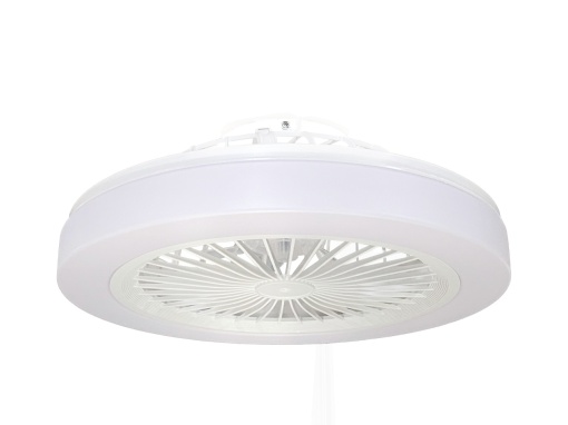 Plafoniera LED cu ventilator Optonica, 36W, lumina calda/neutra/rece(3000-6000 K), telecomanda, alba, IP20