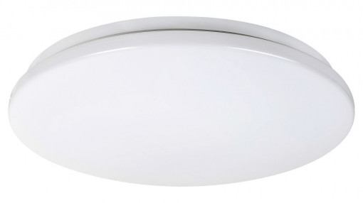 Plafoniera LED Emmett 5698-RAB, rotunda, cu telecomanda, 16W, 1200lm, lumina calda+neutra+rece, IP20, alba, Rabalux