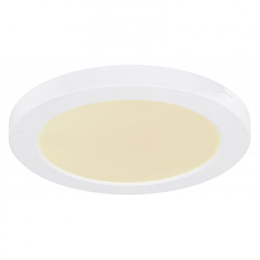 Plafoniera LED Lasse 12379-18W, 18W, 1500lm, lumina calda+neutra+rece, IP20, alba, Globo Lighting