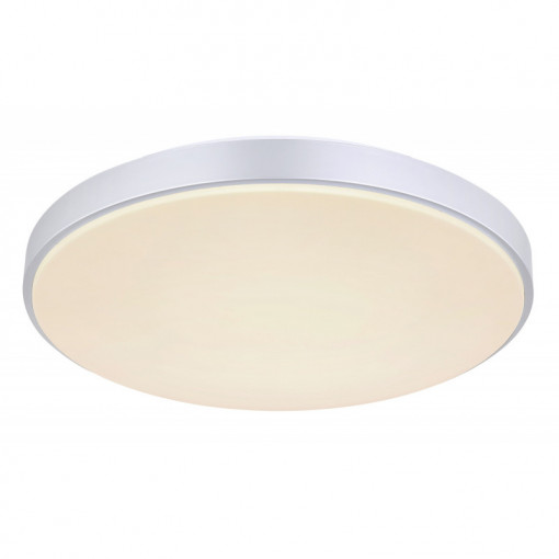 Plafoniera LED Sonny 41586-24, cu telecomandă, 24W, 1800lm, lumina calda+neutra+rece, IP20, alba, Globo Lighting