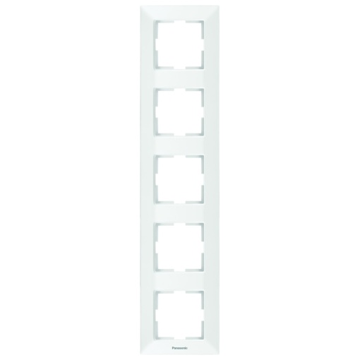 Rama 5 module verticala IP 20, Alb, Panasonic Arkedia