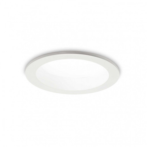 Spot LED Basic Fi Wide 193533, 20W, 1900lm, lumina calda, IP20, alb, Ideal Lux