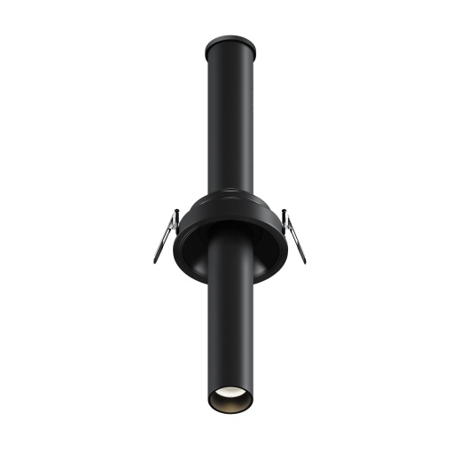 Spot LED incastrat Maytoni 7W, negru, 31.6cm lungime, 460lm, 3000K, C140RS-L300-7W3K-B