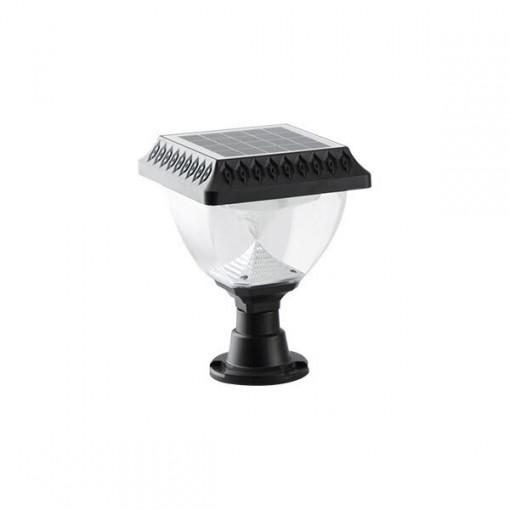 Stalp LED pentru exterior negru, dimabil, 1.8W, temperatura de culoare ajustabila (3000-6000K), 70 lm, IP54, Optonica