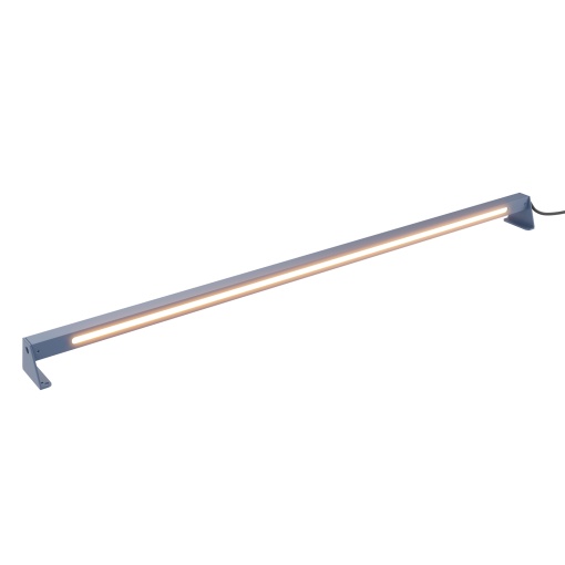 Stalp pentru exterior LED Edge O415FL-L15GR3K, 15W, 1000lm, lumina calda, IP65, gri, Maytoni