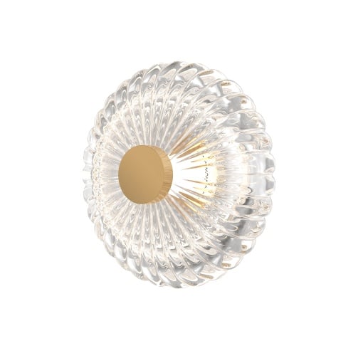 Aplica LED Amulet MOD555WL-L3G3K, 3W, 90lm, lumina calda, IP20, aurie+transparenta, Maytoni