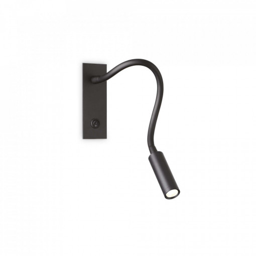Aplica LED IO AP, negru, 3W, 300 lm, lumina calda (3000K), 272030, Ideal Lux