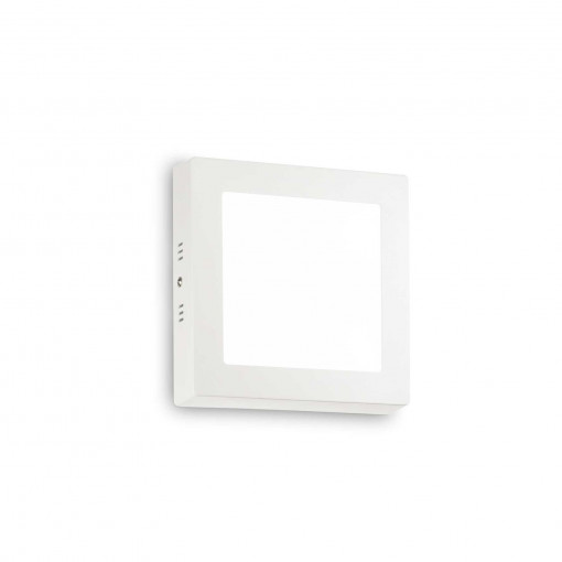 Aplica LED UNIVERSAL, patrat, alb, 13.5W, 840 lumeni, lumina calda (3000K), 138633, Ideal Lux