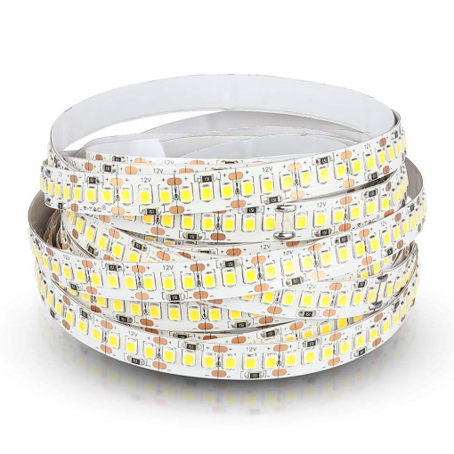 Banda led 12V 3014, 18 W/m 204 leduri/m, 1700 lm/m, IP20, lumina rece (6400K), V-TAC