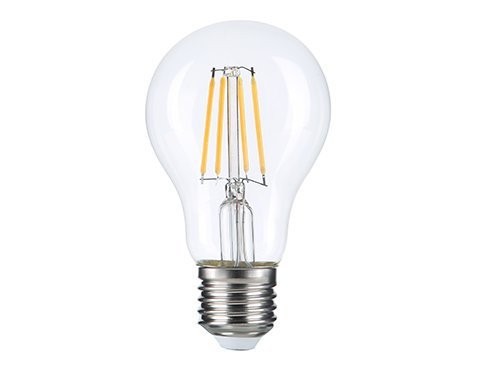 Bec led Vintage Filament 8W (54W), E27, A60, 810 lm, lumina naturala (4500K), clar, Optonica