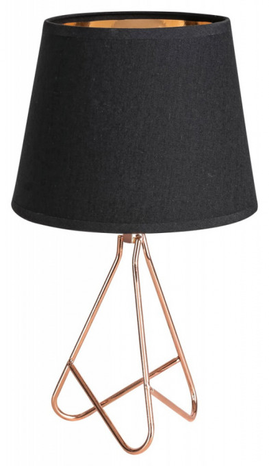 Lampa de birou Blanka, dulie E14(max 40W), negru, Rabalux