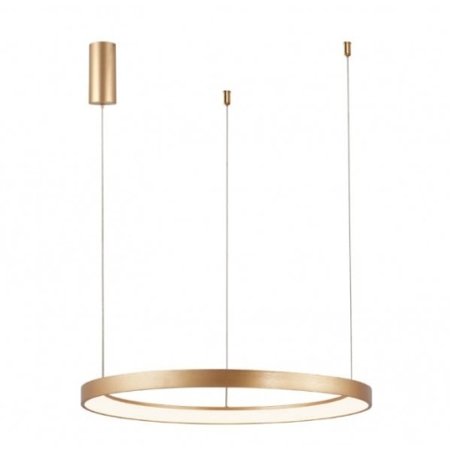 Lustra LED Bella BR-BH17-01286, 36W, 2680lm, lumina calda, neutra, rece, IP20, alba+aurie, Braytron