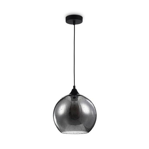 Pendul Bergen T314-11-B, 1xE27, negru+fumuriu, IP20, Maytoni