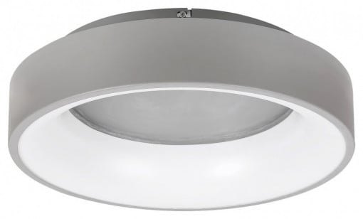 Plafoniera Adeline LED, metal, gri, alb, cu telecomanda, 1500 lm, temperatura de culoare ajustabila (3000-6000K), 3928, Rabalux