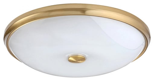 Plafoniera Jasna LED, metal, sticla, alb, alama antica, 1920 lm, lumina calda (3000K), 5196, Rabalux