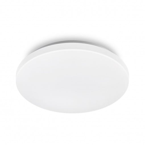 Plafoniera LED 18W Moon, temperatura de culoare ajustabila(2700-6500K), compabila Tuya, Kobi