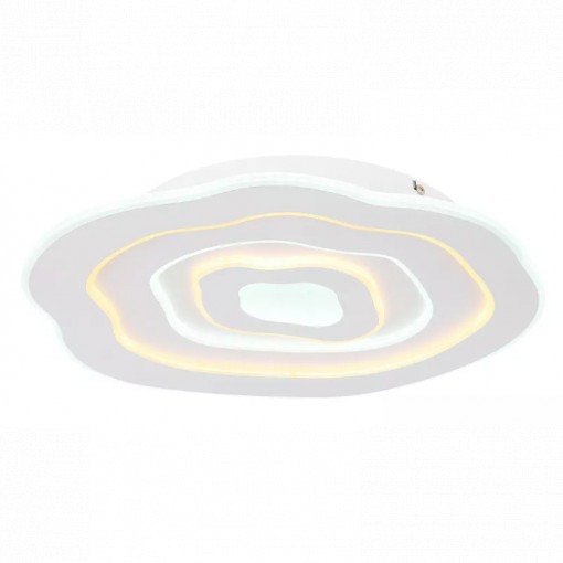Plafoniera LED Jacks 41769-24, cu telecomanda, 24W, 2000lm, lumina calda, neutra, rece, alba, IP20, Globo Lighting
