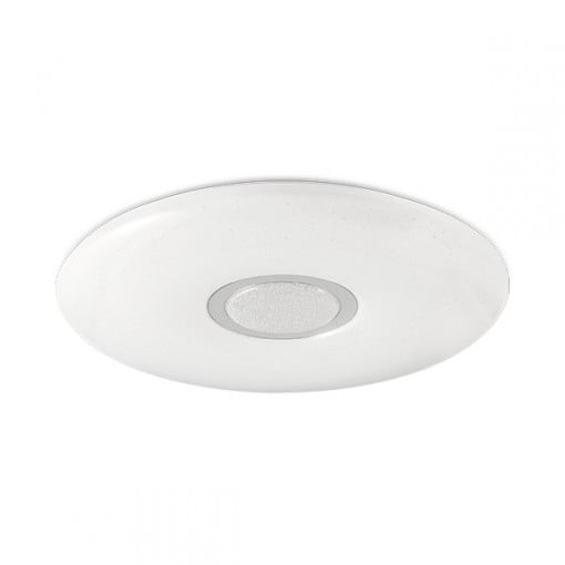 Plafoniera LED Jade BH16-20280, rotunda, 44W, 4580lm, lumina calda+neutra+rece, IP20, alba, Braytron