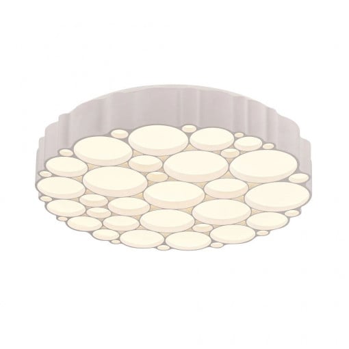 Plafoniera LED Mars KL151024, 24W, 1800lm, lumina neutra, IP21, alba, Klausen