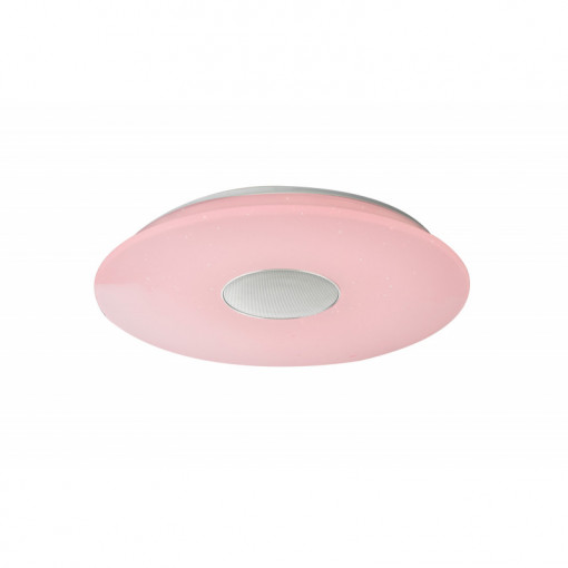 Plafoniera LED Nicole 41329N, cu telecomanda, 50W, 2600lm, lumina calda, IP20, alba mata, Globo Lighting