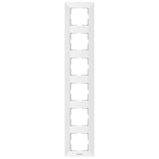 Rama 6 module verticala IP20, Alb, Panasonic Arkedia