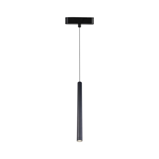 Spot LED pentru sina magnetica slim, tip pendul, 8W, lumina neutra(4000 K), negru, Klausen