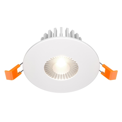 Spot LED Zen DL038-2-L7W4K, incastrat, 7W, 500lm, lumina neutra, IP20, alb, Maytoni