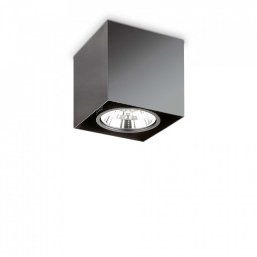 Spot Mood 243931, patrat, 1xGU10, negru, IP20, Ideal Lux