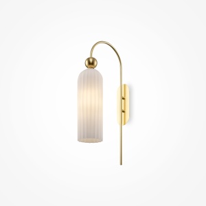 Corpuri de iluminat, Aplica Antic MOD302WL-01W, 1xE14, aurie+alba, IP20, Maytoni - savelectro.ro