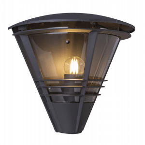 Aplica de exterior din aluminiu antracit deschis, 1 bec, dulie E27, 32093A, Globo [1]- savelectro.ro