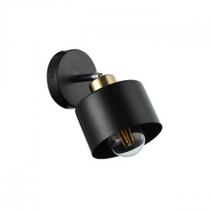 Aplice, Aplica Elza, 1xE27, negru+cupru - savelectro.ro