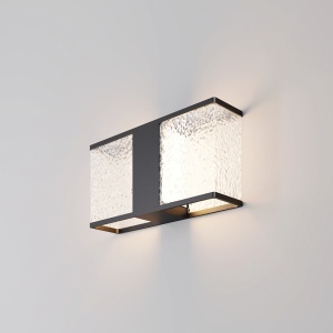 Aplice si felinare exterior, Aplica exterior Floeva 1xE27, IP65, neagra, Maytoni - savelectro.ro