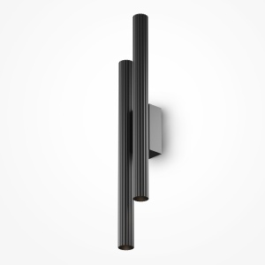 Aplice LED, Aplica LED Calipso, 24W, lumina calda (2700K), neagra, Maytoni - savelectro.ro