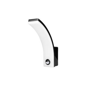 Corpuri de iluminat exterior, Aplica LED de exterior Limono 20W, 1900 lm, lumina neutra (4000 K), senzor miscare, IP65, neagra, Masterled - savelectro.ro