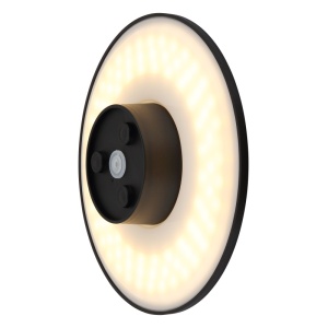 Aplica LED exterior Lamont 15W, lumina calda/neutra/rece, 1200 lm, IP44, neagra, Globo Lighting [10]- savelectro.ro