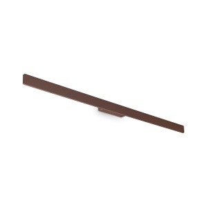 Aplica LED exterior Linea, 23W, 1420lm, lumina calda (3000 K), IP54, coffee, Ideal Lux