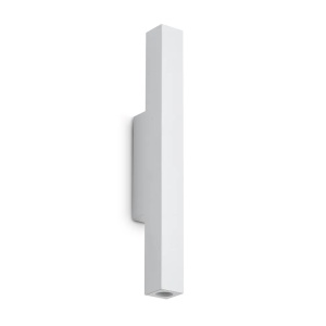 Aplice LED, Aplica LED Look patrata D30 H300, 9W, 630lm, lumina calda (3000 K), IP20, alba, Ideal Lux - savelectro.ro