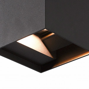 Aplica LED pentru exterior Expert, 10 W, 600 lm, lumina neutra (4000K), neagra, Klausen [2]- savelectro.ro