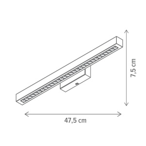 Aplica LED Pine AP1, 20W, lumina calda(3000 K), lemn, Klausen [2]- savelectro.ro